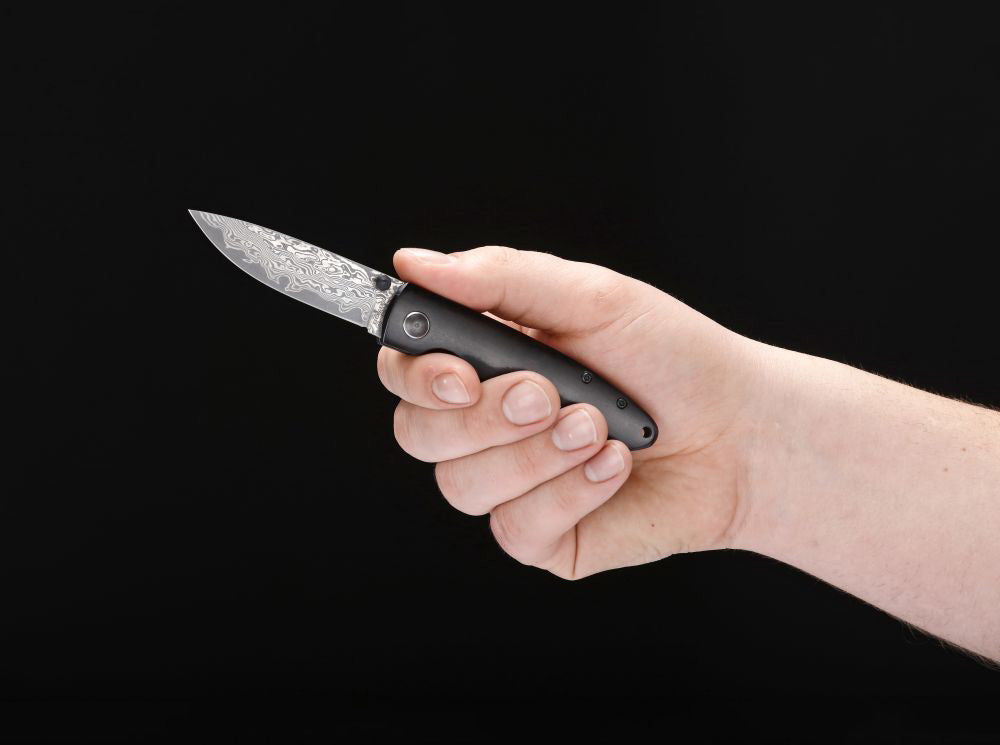Couteau de Poche Gent 1 et Manche en bois d'ébène - Boker Plus