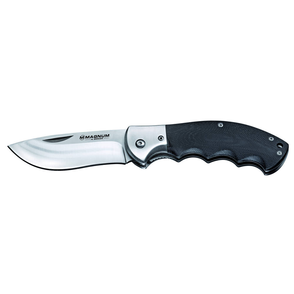 Couteau à depecer NW Skinner Manche G10 Boker magnum 