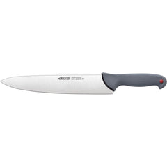 Couteau de Chef Colour Prof 300mm Manche Polypropylène/Elastomère Arcos Chaque couteau peut être identifié selon laliment à couper avec les clips de couleur en polypropylène, permettant un meilleur contrôle sanitaire pour les consommateurs, basé sur les normes européennes.