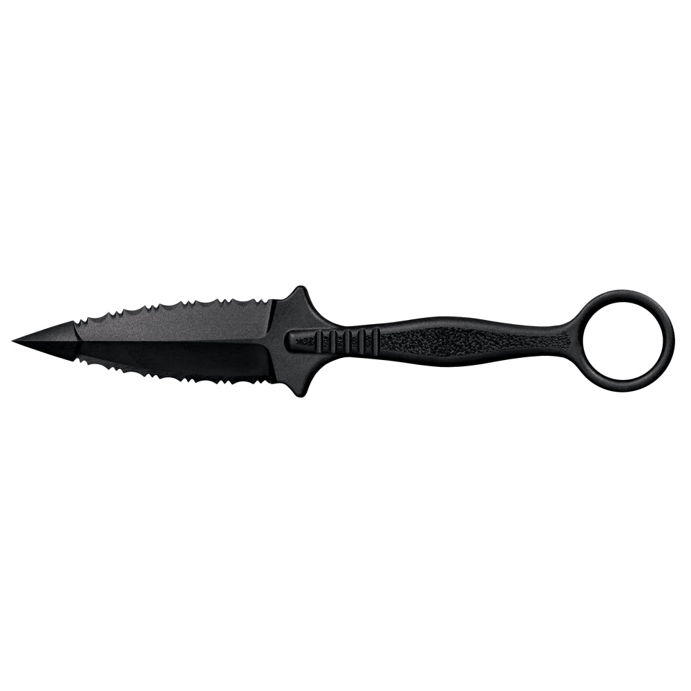 Couteau de lancer FGX Ring Dagger Manche Griv-Ex Cold Steel Moulé d'une seule pièce par injection