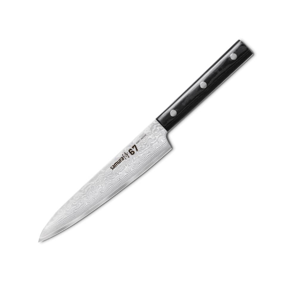 DAMASCUS67 Couteau utilitaire | Samura
