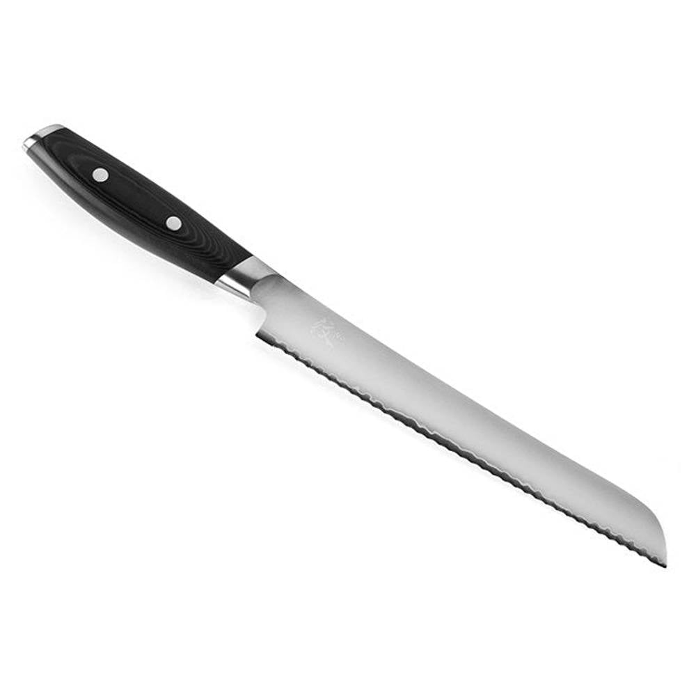 Couteau à Pain Japonais 230mm San-Mai avec coeur en VG10 - Mon