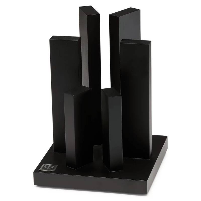 Support Magnétique "Tower Black" pour 6 PCS | Yaxell