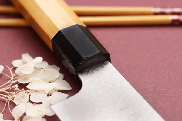 Couteau de chef 21cm japonais artisanal Yuzo Damas VG10 – Image 7