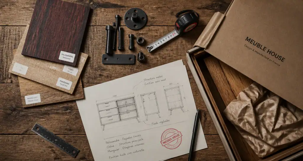 avis sur meuble house échantillons bois massif et livraison