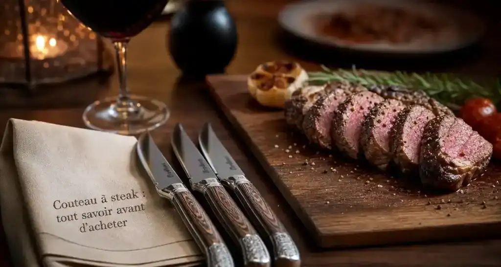 Couteau à steak : tout savoir avant d’acheter