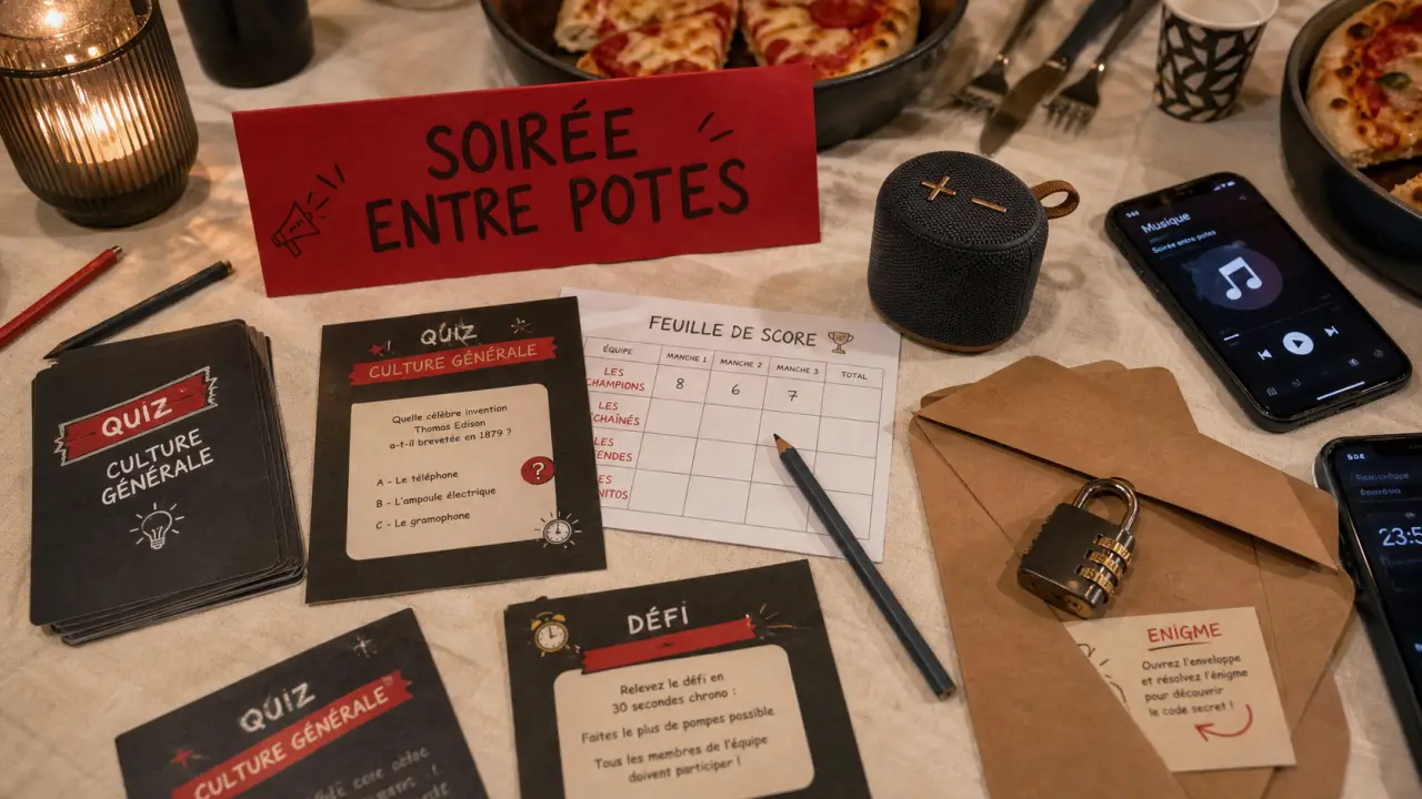 Truc à faire entre pote à la maison : escape game et quiz entre amis